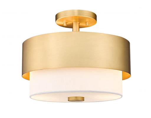 2 Light Semi Flush Mount | 495SF13-MGLD