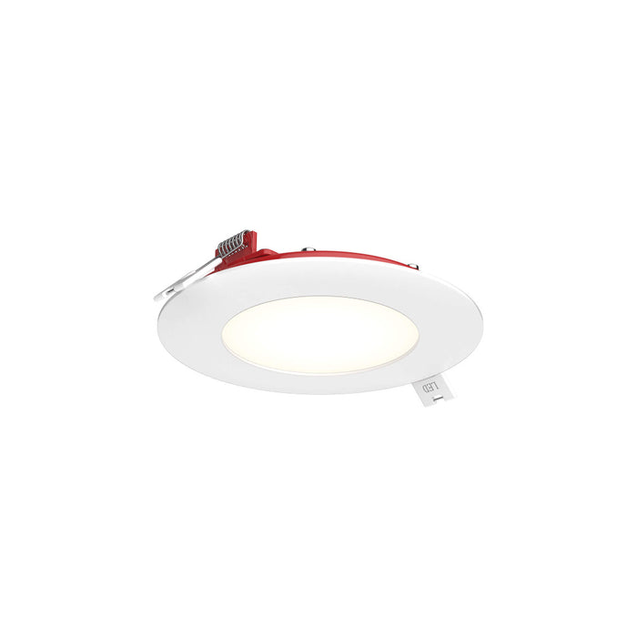 Multi Cct Slim Round Recessed 2 Hour Fire Rated | 5004-FR-CC-WH