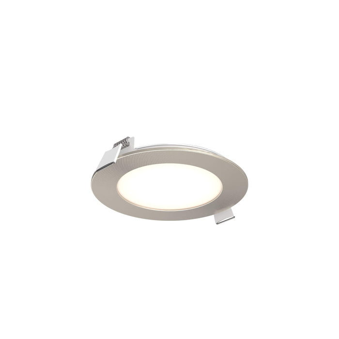 Multi Cct Slim Round Recessed Panel Light - Universal 120v-347v, 0-10v Dimming | 5004-CC-V-SN