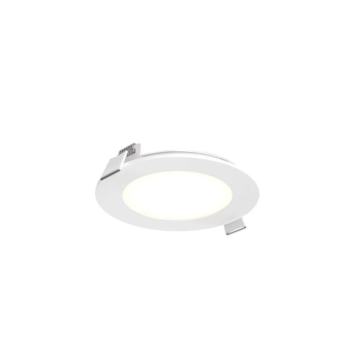 Multi Cct Slim Round Recessed Panel Light Universal 120v347v, 010v Dimming | 5004CCVWH