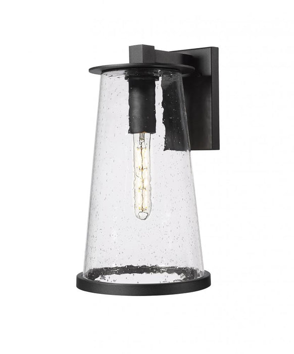 1 Light Outdoor Wall Light | 5004B-BK