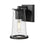 1 Light Outdoor Wall Light | 5004S-BK
