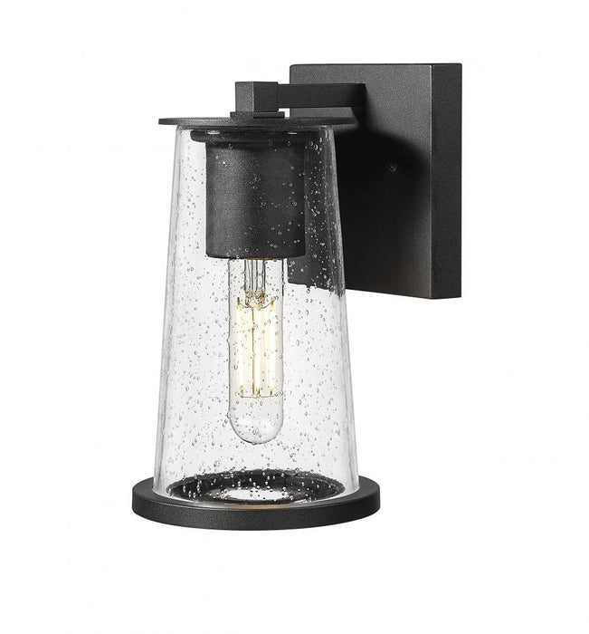 1 Light Outdoor Wall Light | 5004S-BK