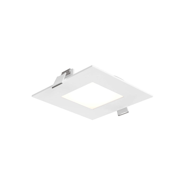 Multi Cct Slim Square Recessed Panel Light - Universal 120v-347v, 0-10v Dimming | 5004SQ-CC-V-WH