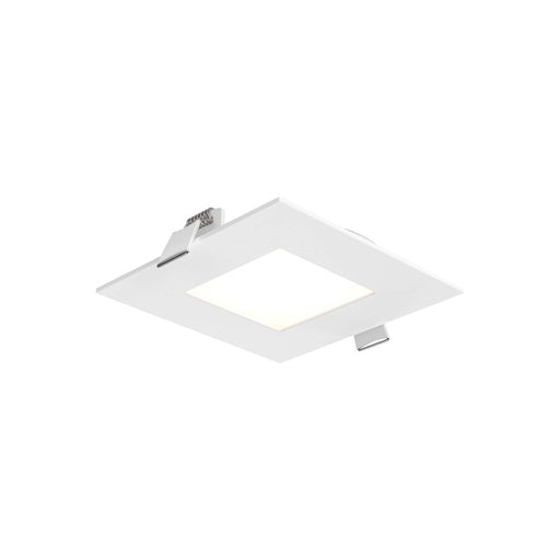 Multi Cct Slim Square Recessed Panel Light - Universal 120v-347v, 0-10v Dimming | 5004SQ-CC-V-WH