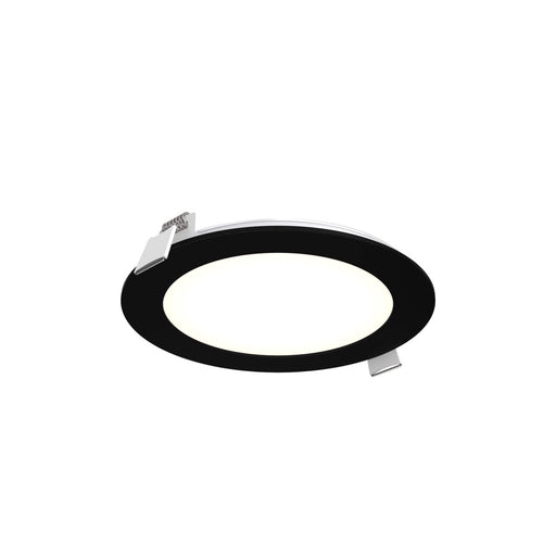 Multi Cct Slim Round Recessed Panel Light - Universal 120v-347v, 0-10v Dimming | 5005-CC-V-BK