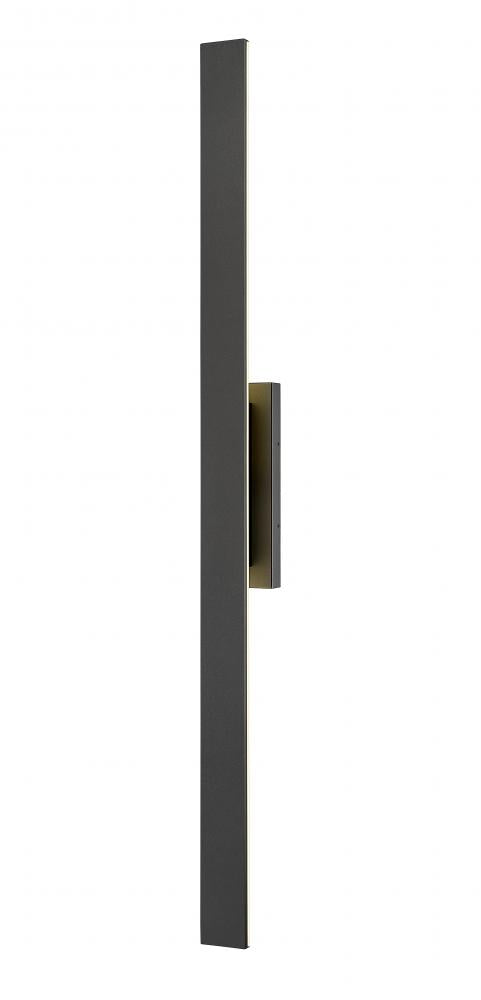 4 Light Outdoor Wall Light | 5006-60BK-LED