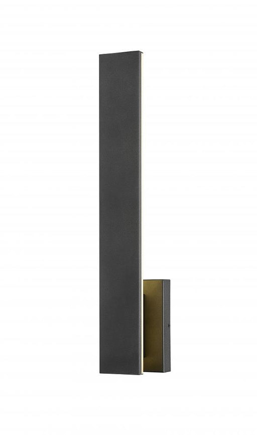 2 Light Outdoor Wall Light | 5007-24BK-LED