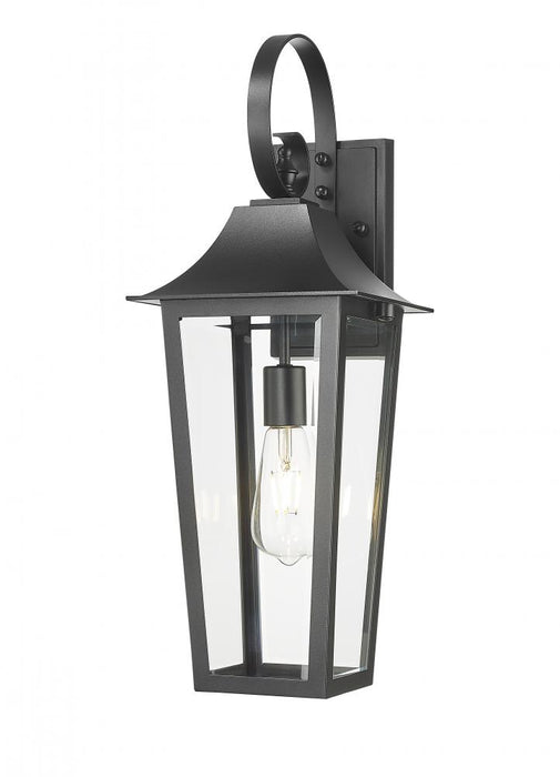 1 Light Outdoor Wall Light | 5008M-BK