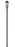 3 Light Outdoor Post Mount Fixture | 5008PHBR-5009P120-BK