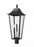 3 Light Outdoor Post Mount Fixture | 5008PHXLR-BK
