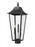 3 Light Outdoor Post Mount Fixture | 5008PHXLS-BK