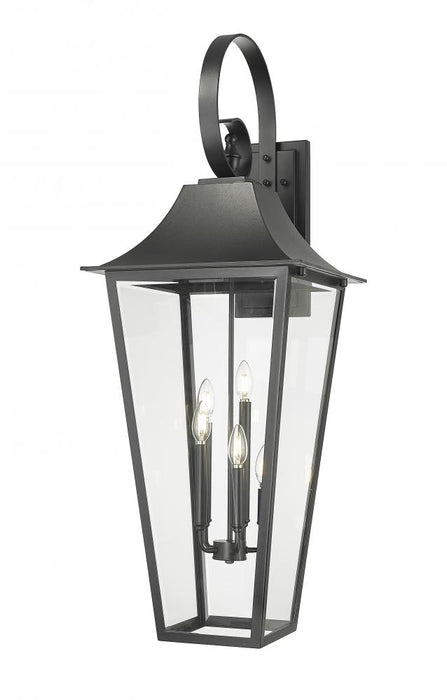 5 Light Outdoor Wall Light | 5008XXL-BK