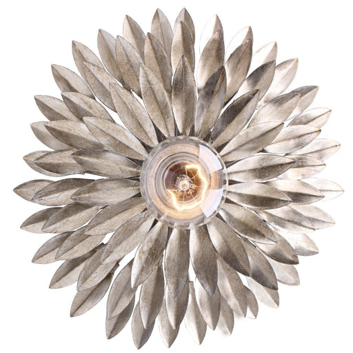 Broche 1 Light Antique Silver Sconce | 500W-SA