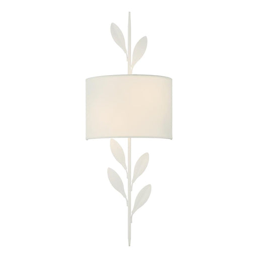 Broche 2 Light Matte White Sconce | 501-MT