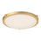 Floyd 13-in Brushed Gold Led Flush Mount | 501112BG-LED