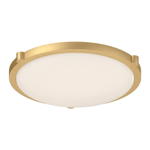 Floyd 13-in Brushed Gold Led Flush Mount | 501112BG-LED