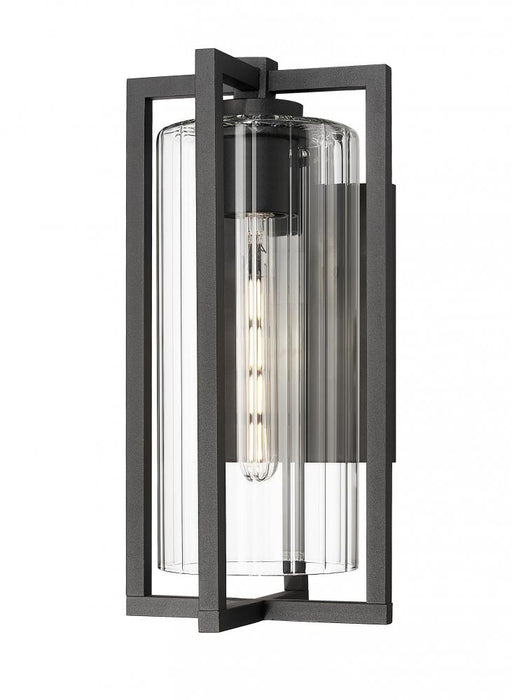 1 Light Outdoor Wall Light | 5013M-BK