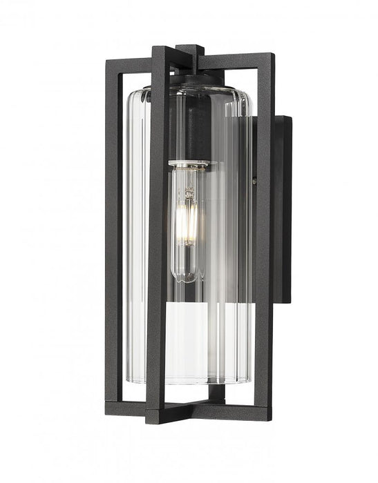 1 Light Outdoor Wall Light | 5013S-BK