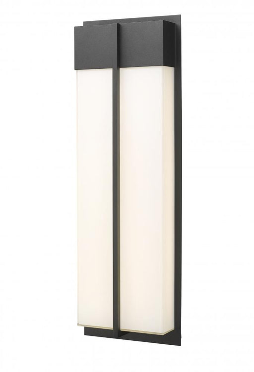 2 Light Outdoor Wall Light | 5014B-BK-LED