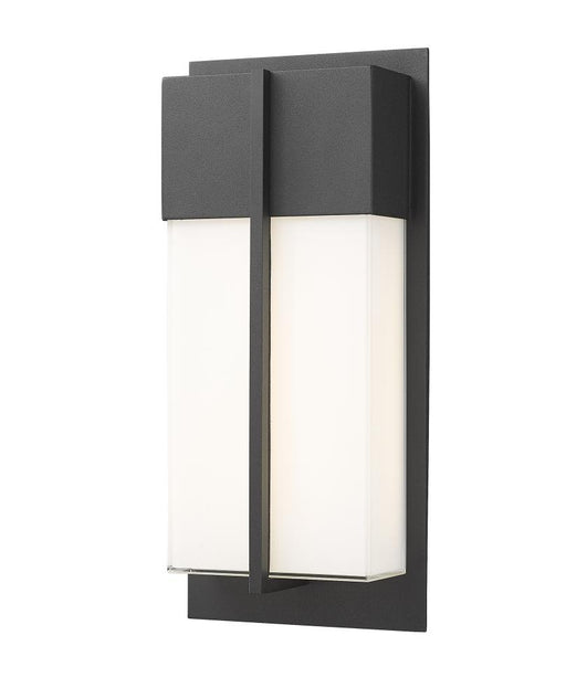 2 Light Outdoor Wall Light | 5014S-BK-LED
