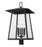 6 Light Outdoor Post Mount Fixture | 5015PHXXLR-BK