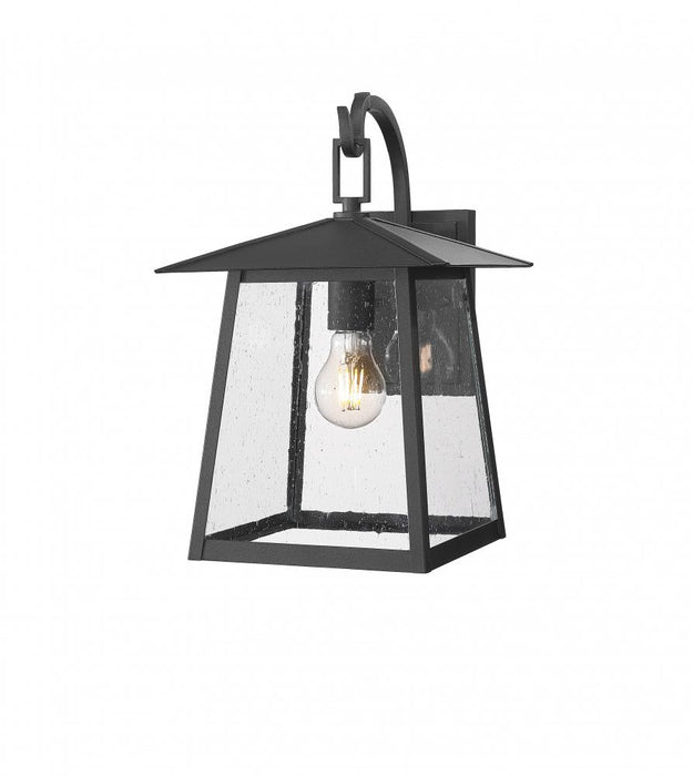 1 Light Outdoor Wall Light | 5015S-BK