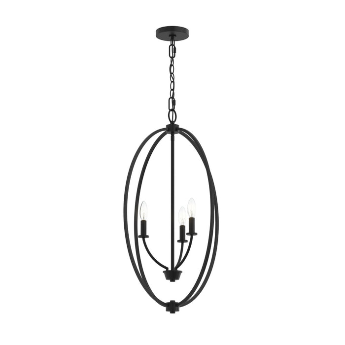 Jheni Three-light Foyer Pendant | P500513-31M