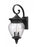 4 Light Outdoor Wall Light | 5016B-BK