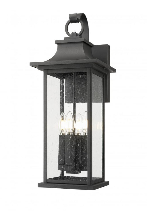 4 Light Outdoor Wall Light | 5017B-BK