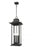 6 Light Outdoor Chain Mount Ceiling Fixture | 5017CHXL-BK