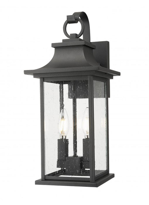 2 Light Outdoor Wall Light | 5017M-BK