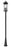 6 Light Outdoor Post Mounted Fixture | 5017PHXLR-519P-BK