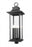 6 Light Outdoor Post Mount Fixture | 5017PHXLR-BK