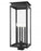 4 Light Outdoor Post Mount Fixture | 5018PHBS-BK