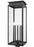 5 Light Outdoor Post Mount Fixture | 5018PHXLS-BK
