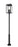 6 Light Outdoor Post Mounted Fixture | 5019PHXXLR-5010P-BK