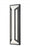 2 Light Outdoor Wall Light | 5028B-BK-LED