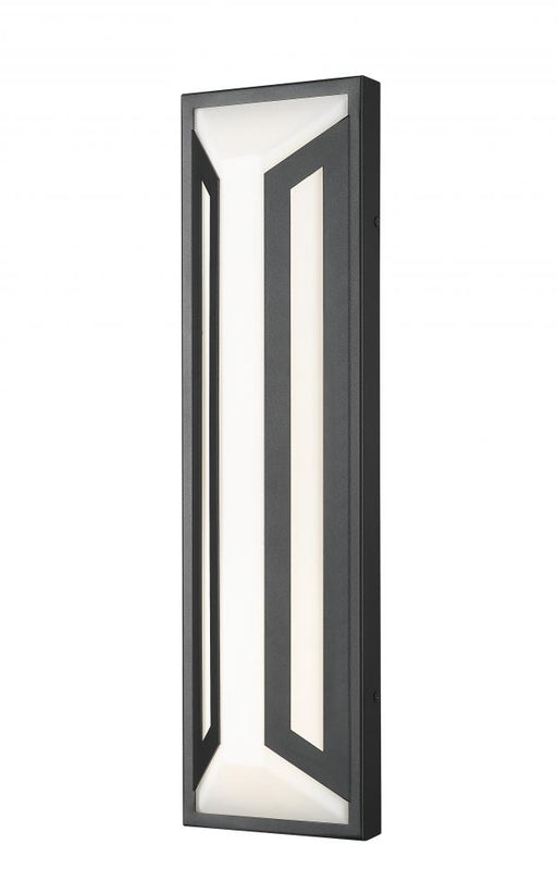 2 Light Outdoor Wall Light | 5028B-BK-LED