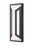 2 Light Outdoor Wall Light | 5028M-BK-LED