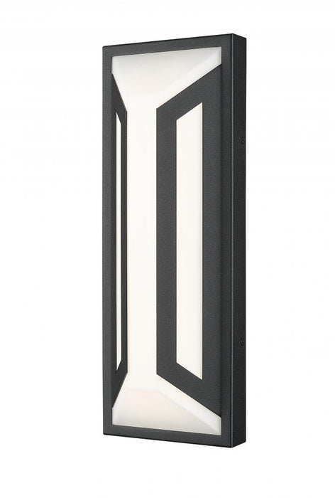 2 Light Outdoor Wall Light | 5028M-BK-LED