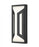 2 Light Outdoor Wall Light | 5028S-BK-LED