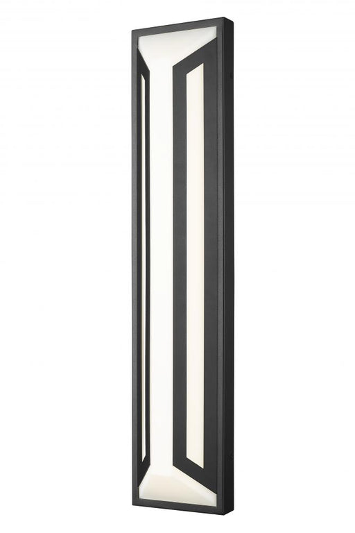 2 Light Outdoor Wall Light | 5028XL-BK-LED