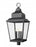 5 Light Outdoor Post Mount Fixture | 5029PHXXLR-BK