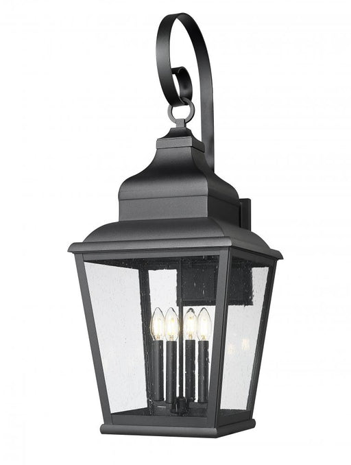 4 Light Outdoor Wall Light | 5029XL-BK