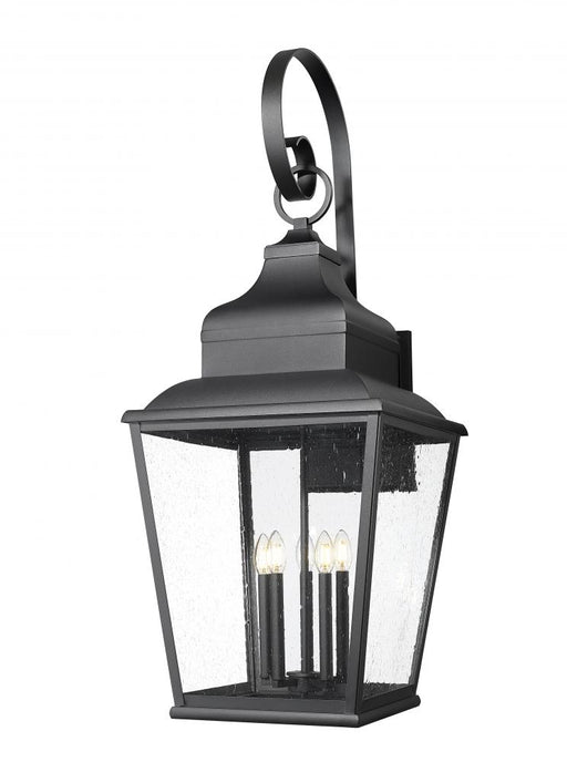 5 Light Outdoor Wall Light | 5029XXL-BK