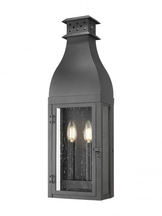 2 Light Outdoor Wall Light | 5030M-BK