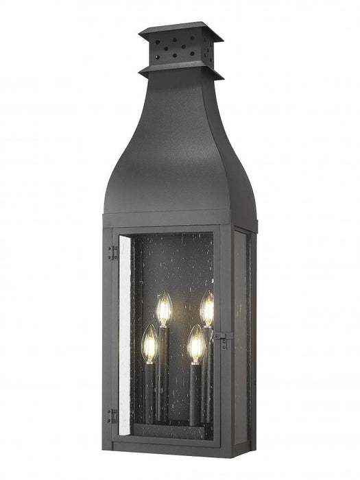 4 Light Outdoor Wall Light | 5030XL-BK
