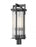 2 Light Outdoor Post Mount Fixture | 5031PHBR-BK