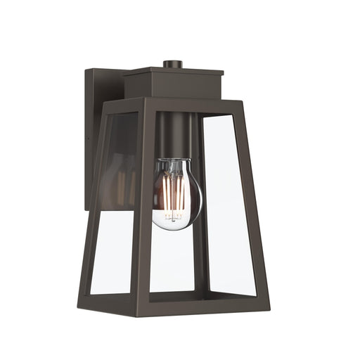 Hedry Small Outdoor Wall Lantern With Clear Glass Panels | P560401-020